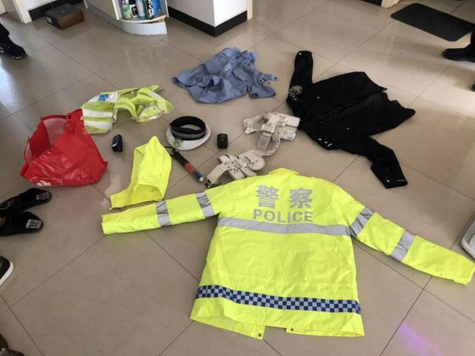 他假冒交警開罰單，理由更奇......